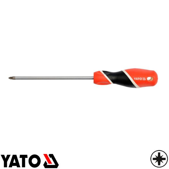 Yato YT-25941 csavarhúzó PZ1x100 mm (S2 acél, mágneses)