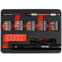 Yato YT-27930 akkus precíziós csavarozó és bithegy készlet 3,6 V Li-Ion, 39 részes