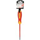 Yato YT-28153 szigetelt lapos csavarhúzó S2 acél - 3x100 mm (VDE 1000V)