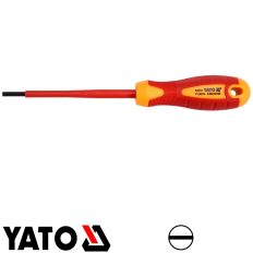   Yato YT-28174 szigetelt lapos csavarhúzó S2 acél - 3,5x100 mm (VDE 1000V)