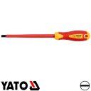 Yato YT-2820 szigetelt lapos csavarhúzó S2 acél - 8x175 mm (VDE 1000V)