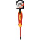 Yato YT-2822 szigetelt csavarhúzó S2 acél - PH1x80 mm (VDE 1000V)