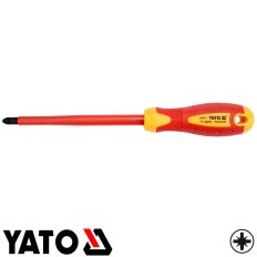   Yato YT-28263 szigetelt csavarhúzó S2 acél - PZ3x150 mm (VDE 1000V)