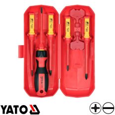   Yato YT-28294 szigetelt csavarhúzó készlet CrV, 8 részes VDE 1000V (PH, SL)