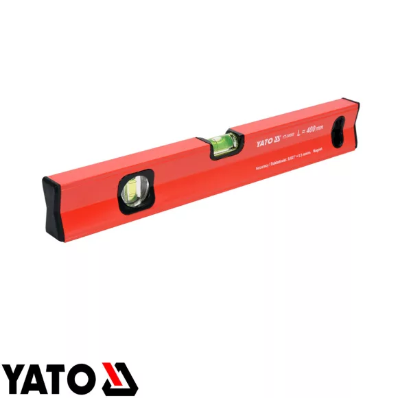 Yato YT-30060 mágneses vízmérték, 2 libella - 40 cm