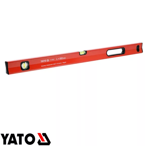 Yato YT-30062 mágneses vízmérték, 2 libella - 80 cm