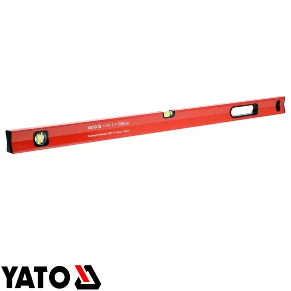 Yato YT-30063 mágneses vízmérték, 2 libella - 100 cm