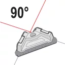 Yato YT-30410 piros csempelézer - 10 m