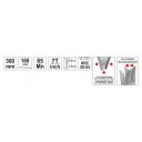 Yato YT-3134 gipszkarton fűrész - 160 mm