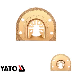   Yato YT-34682 multiszerszám karbidszemcsés vágófej HM (burkolóanyagok, fuga, epoxi) 70 mm