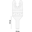 Yato YT-34683 multiszerszám merülő fűrészlap - 10 mm BIM, (fa-fém)