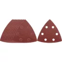 yato YT-34690 tépőzáras csiszolópapír deltacsiszolóhoz (fa, fém, kerámia), 90x90 mm, P80, 10 darab