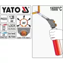 Yato YT-36709 gázégő pisztoly, piezo 1,28kW 1600°C