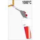 Yato YT-36710 gázégő pisztoly, piezo 1,0 kW 1000°C