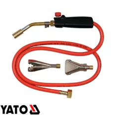   Yato YT-36730 gázégő készlet 4 kW, 3 égőfej - 1,5 m tömlő