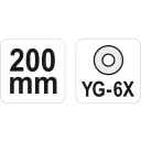 Yato YT-37160 csempetörő fogó - 200 mm