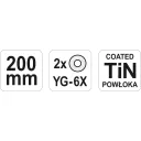 Yato YT-37161 csempevágó fogó - 200 mm