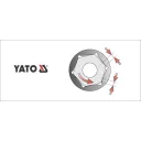 Yato YT-3810 hatlapú dugókulcs 3/8" - 15 mm (AS-DRIVE)