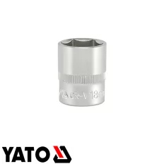   Yato YT-3813 hatlapú dugókulcs 3/8" - 18 mm (AS-DRIVE)