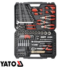   Yato YT-38901 szerszám és dugókulcs készlet CrV, S2 - 122 db