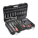 Yato YT-38931 dugókulcs készlet 1/4"+3/8"+1/2" CrV 4-32 mm (173 részes)