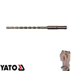   Yato YT-41936 SDS-Plus négyélű fúrószár X-Tip karbid fejjel - 6x160 mm