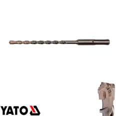   Yato YT-41937 SDS-Plus négyélű fúrószár X-Tip karbid fejjel - 7x160 mm