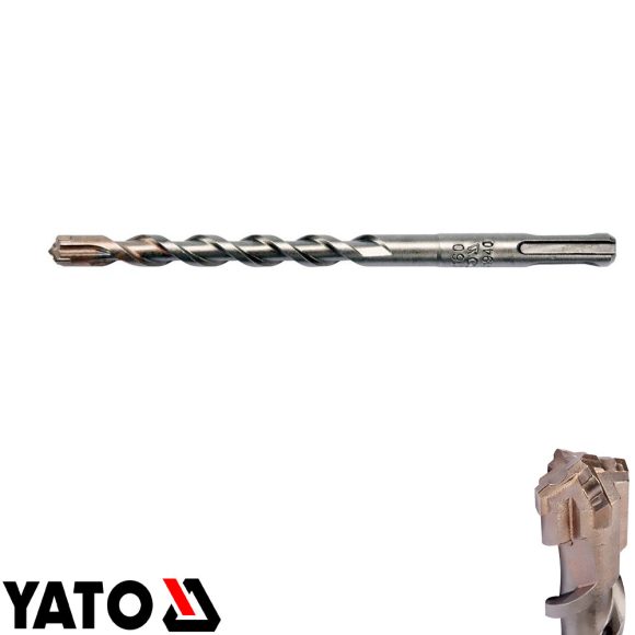 Yato YT-41940 SDS-Plus négyélű fúrószár X-Tip karbid fejjel - 10x160 mm