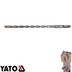   Yato YT-41944 SDS-Plus négyélű fúrószár X-Tip karbid fejjel - 9x210 mm