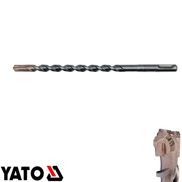 Yato YT-41945 SDS-Plus négyélű fúrószár X-Tip karbid fejjel - 10x210 mm