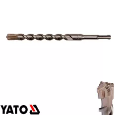   Yato YT-41949 SDS-Plus négyélű fúrószár X-Tip karbid fejjel - 18x210 mm