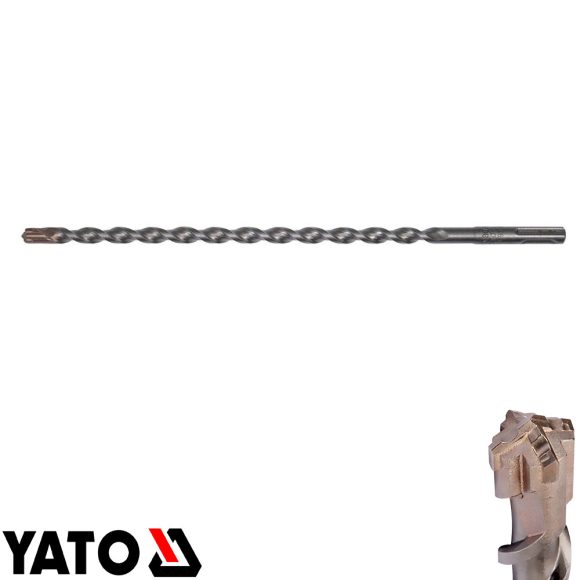 Yato YT-419505 SDS-Plus négyélű fúrószár X-Tip karbid fejjel - 10x300 mm