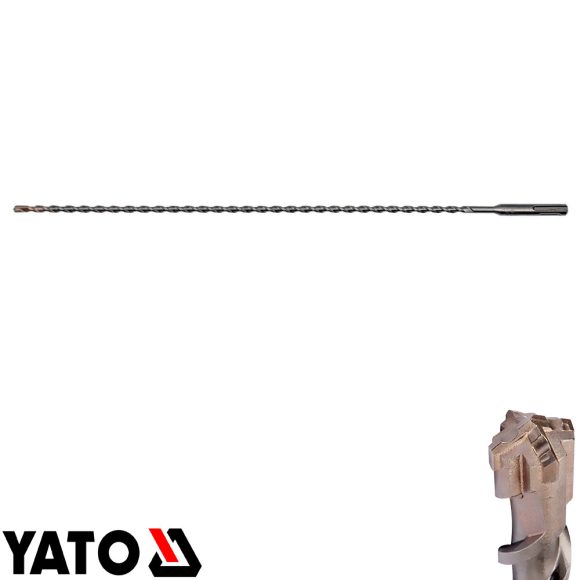 Yato YT-41951 SDS-Plus négyélű fúrószár X-Tip karbid fejjel - 6x460 mm