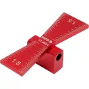 Yato YT-44081 asztalos fecskefark sablon - 64x23x18 mm (alu)