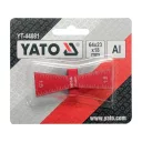 Yato YT-44081 asztalos fecskefark sablon - 64x23x18 mm (alu)