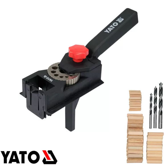 Yato YT-44122 tipliző sablon szett (6-8-10 mm) - 154 részes