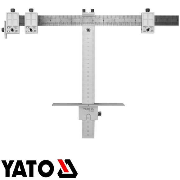 Yato YT-44130 állítható fúrósablon 250 mm (alu)