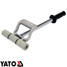   Yato YT-44152 nyomóhenger acél teleszkópos nyéllel ⌀38x190 mm - nyél: 450-690 mm