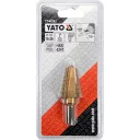 Yato YT-44743 lépcsős fúró HSS-TiN, 14-26 mm