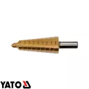 Yato YT-44744 lépcsős fúró HSS-TiN, 6-20 mm