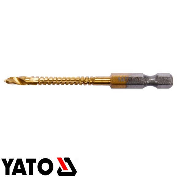 Yato YT-44821 fém marófúró 4,0 x 78 mm HSS-TiN - 1/4" bit befogású