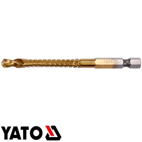 Yato YT-44823 fém marófúró 6,0 x 89 mm HSS-TiN - 1/4" bit befogású