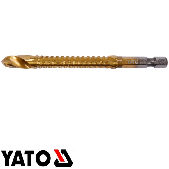 Yato YT-44826 fém marófúró 8,0 x 99 mm HSS-TiN - 1/4" bit befogású