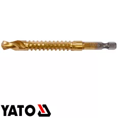   Yato YT-44827 fém marófúró 9,0 x 102 mm HSS-TiN - 1/4" bit befogású