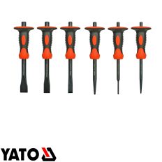   Yato YT-4710 laposvágó, kiütő és pontozó készlet CrV - 6 részes