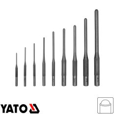   Yato YT-47123 gömbfejű csapszegkiütő készlet CrV, 9 részes