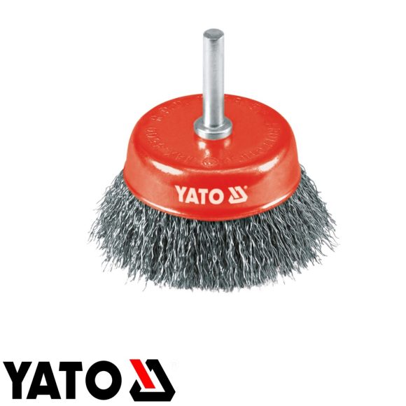 Yato YT-4751 fazékkefe, csapos 75 mm inox