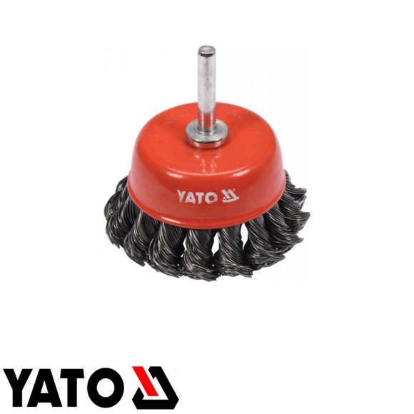 Yato YT-47518 fazékkefe, csapos 65 mm sodrott acél