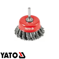Yato YT-4752 fazékkefe, csapos 75 mm sodrott acél