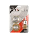 Yato YT-4755 csapos fazékkefe és körkefe készlet, 3 részes acél